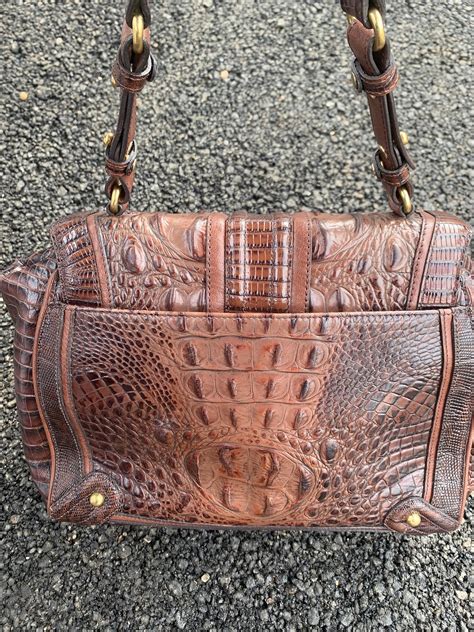 vintage fake brahmin bag|is brahmin real alligator.